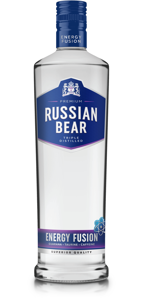Russian Bear Vodka Energy Fusion