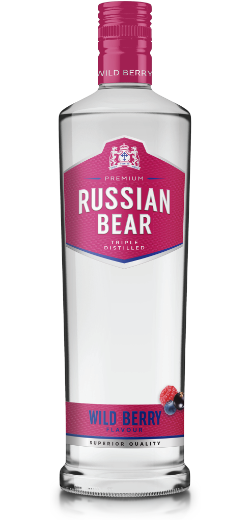 Russian Bear Vodka Wildberry